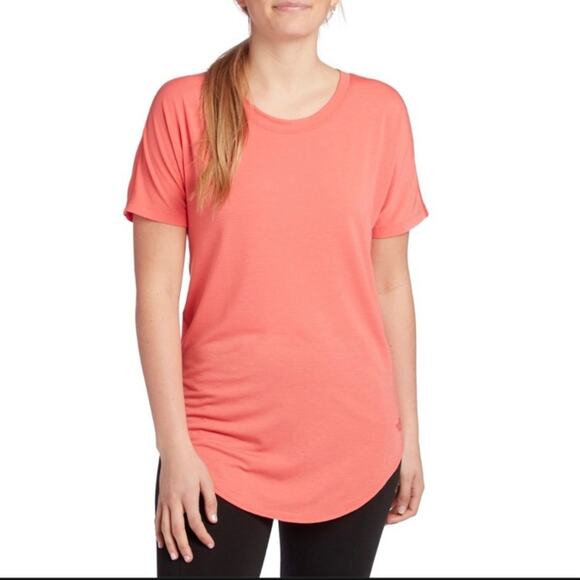 The North Face Workout Spiced Coral T-Shirt Blouse Size XS #NF0A3LMDHEY - Picture 1 of 13